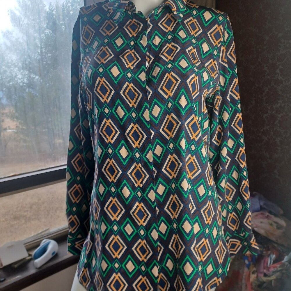 Issa London Silk Shirt 10 US